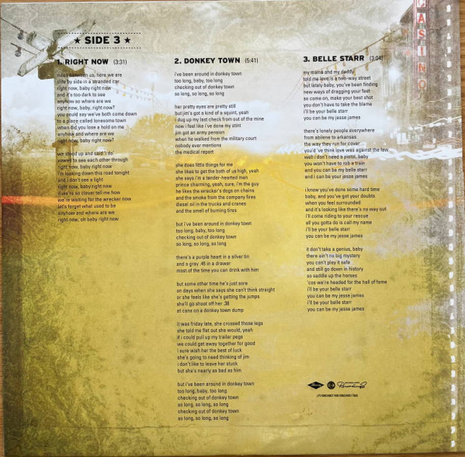 Mark Knopfler&amp;Emmylou Harris – All The Roadrunning 2LP color